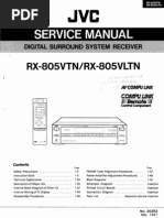 Download Gradiente AVR -40 Jvc Rx-805vtn 805vltn Sm by Rodrigo Guedes SN96825100 doc pdf