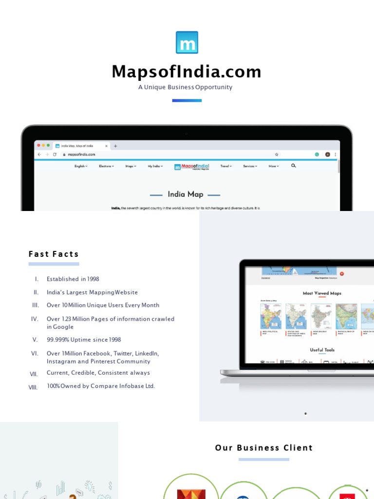 India's Largest Mapping Website Overview | PDF | Facebook | Information ...