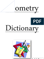 Geometry Dictionary
