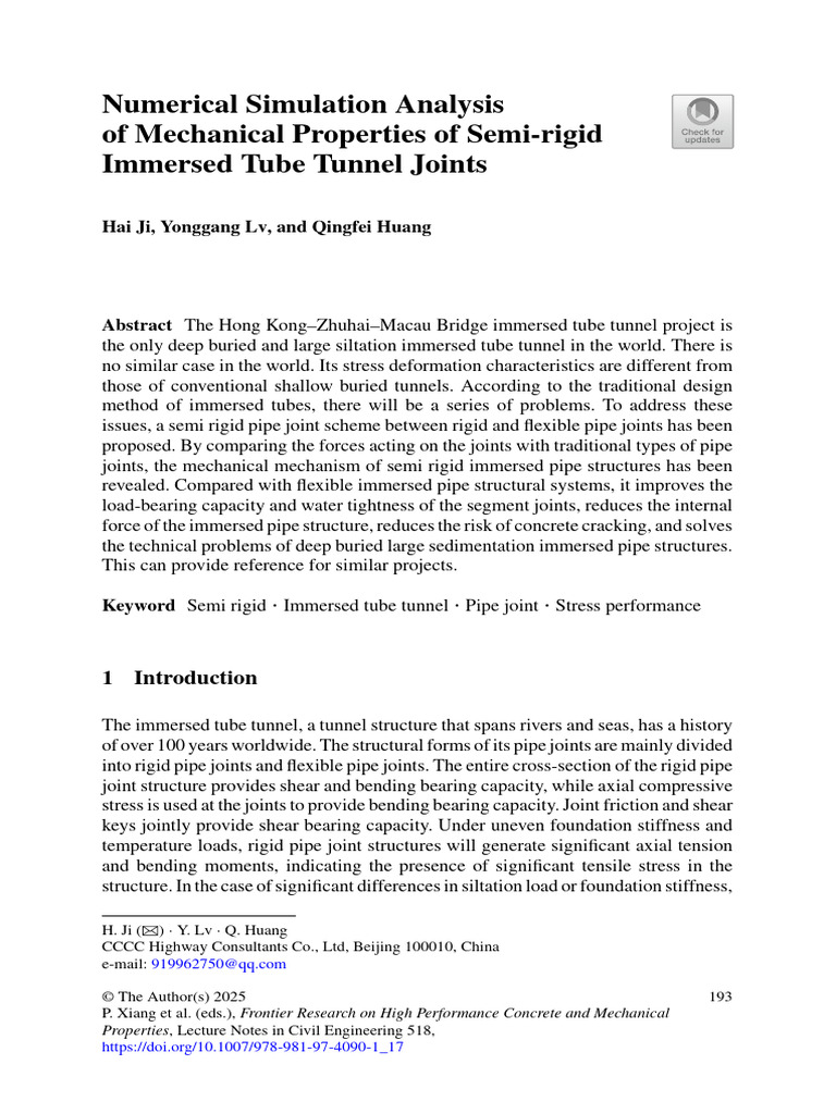Numerical Simulation Analysis of Mechanical Proper | PDF | Beam ...