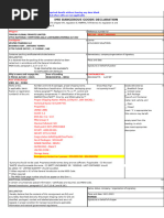 Multimodal Dangerous Goods Declaration | PDF | Dangerous Goods | Supply ...
