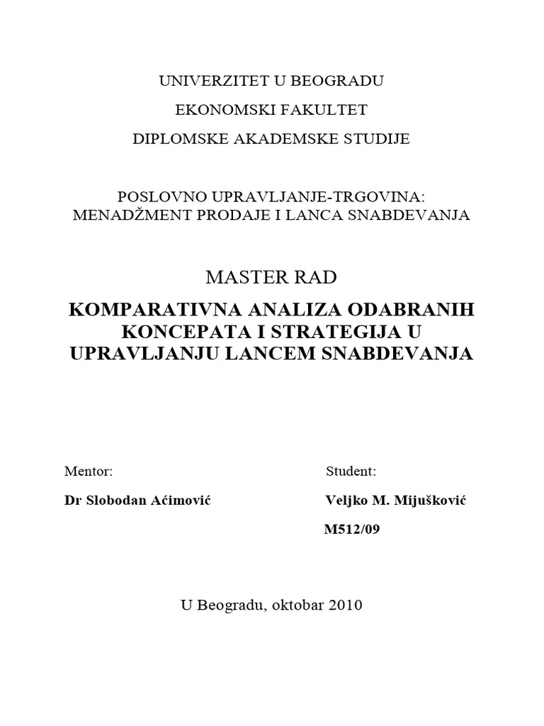 Primer Master Rada | PDF