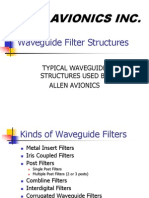 Waveguide Filter Structures