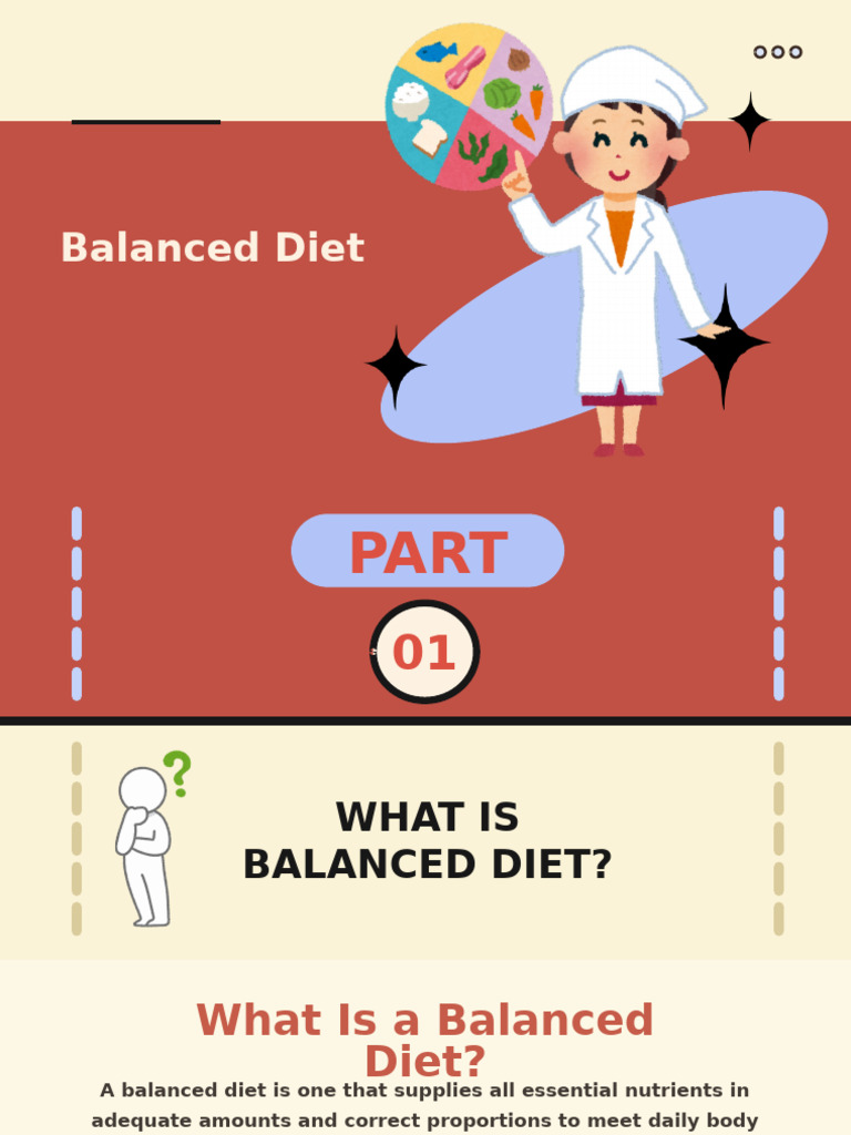 Balanced Diet - PPTX - 20250926 - 075908 - 0000 | PDF | Nutrients ...