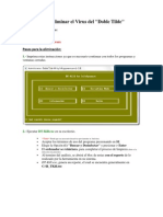 Cómo Eliminar El Virus Del Doble Acento