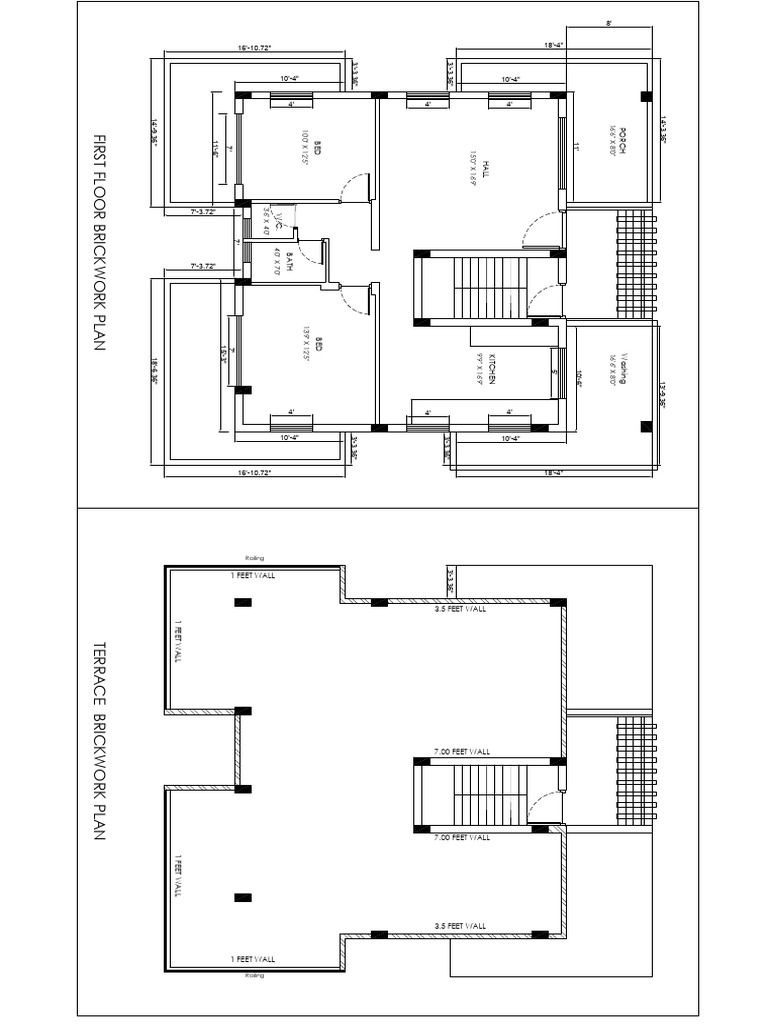 Floor Plan Dimensions and Layouts | PDF