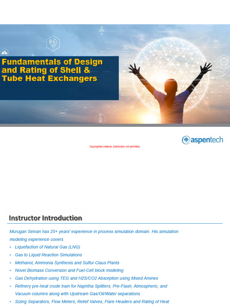 Design & Rating of Shell Tube Heat Exchangers | PDF | Heat Exchanger ...