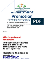 Investment Promo Cebu Experience LCP