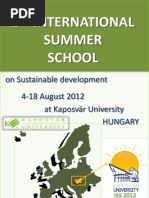 2nd CALL 2nd International Summer School