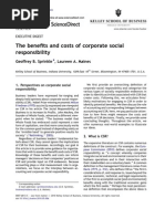 Download The Benefits and Costs of CSR by Li Xiao SN96829566 doc pdf