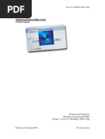 Download American Express Blue Brand Analysis by Karyn N Lewis SN9683013 doc pdf