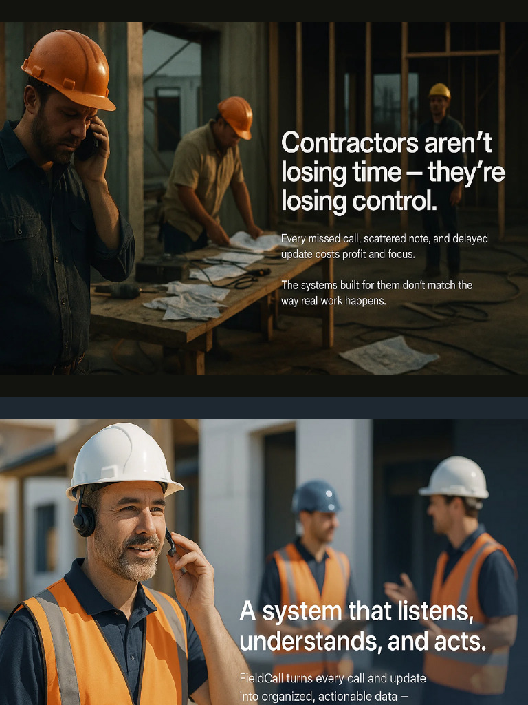 Contractors Aren't Losing Time - They'Re Losing Control | PDF