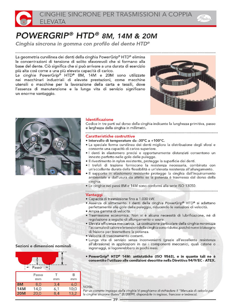 Cinghia Powergrip | PDF