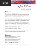 MKane Resume