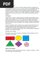 Real-Life Examples of Geometric Shapes | PDF | Shape | Rectangle