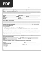 Network Access Request Form 3.0 | PDF | Computing | Cyberspace