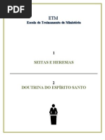 Modulo 3 - SEITAS E HERESIAS e Doutrina Do Espirito