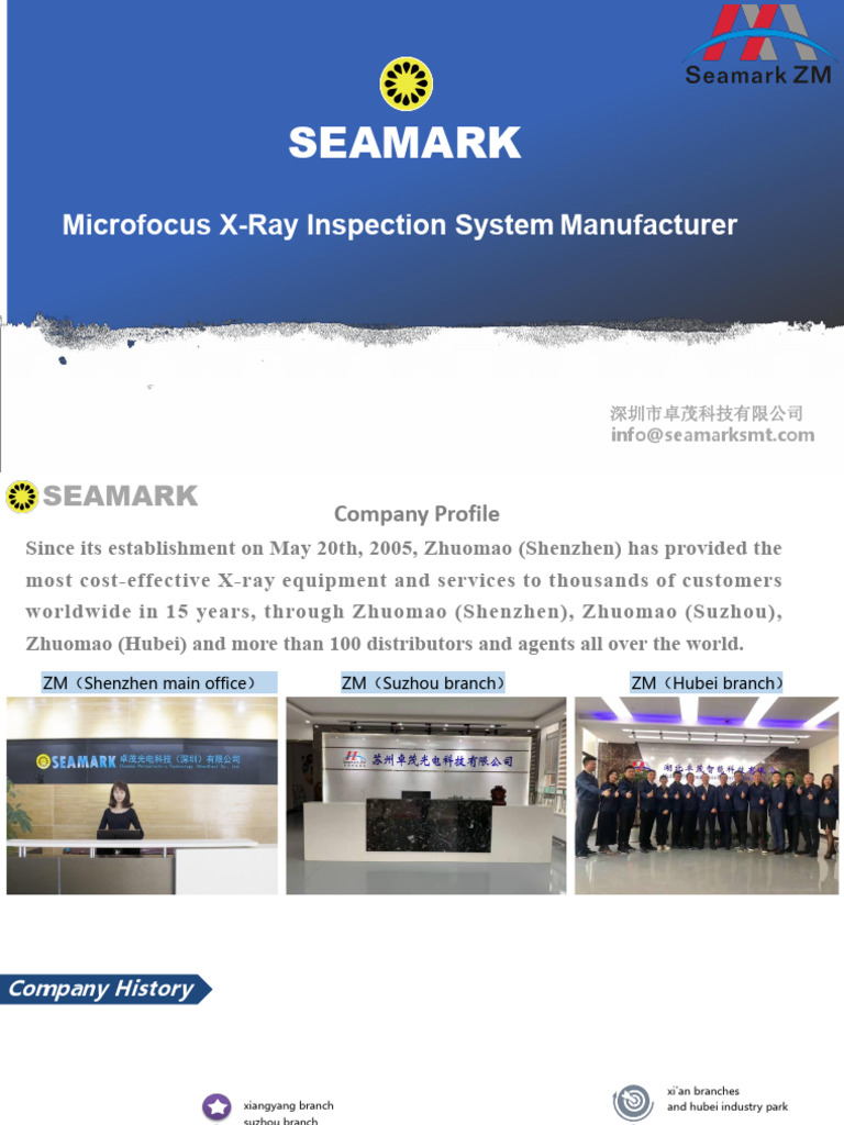 SEAMARK X-Ray Inspection Systems Overview | PDF | Engineering