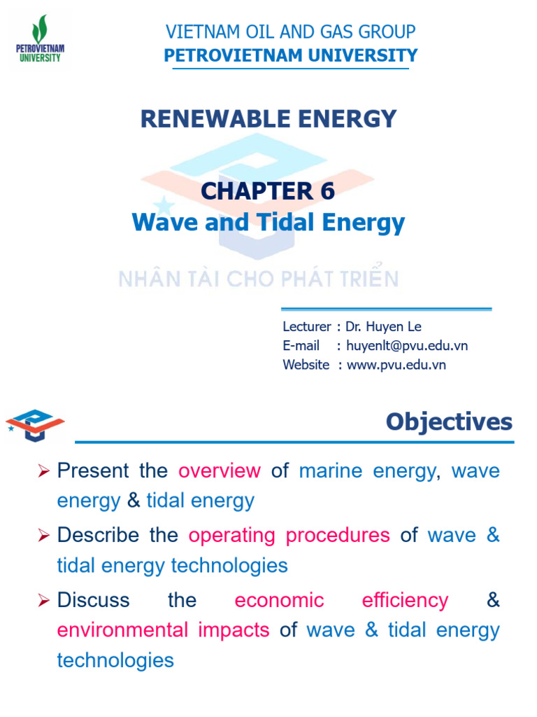 Wave and Tidal Energy Overview | PDF | Tide | Oceans