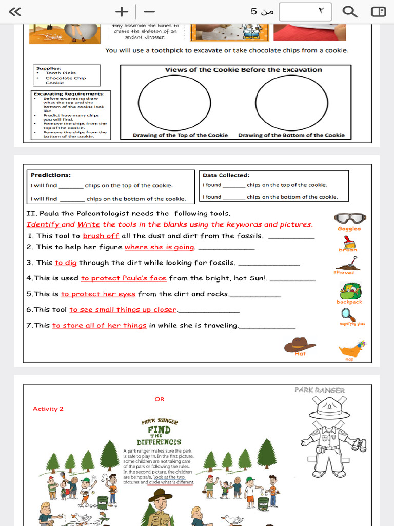 PowerPoint Presentation - Assignment 1 - Paleontologist or Park Ranger ...