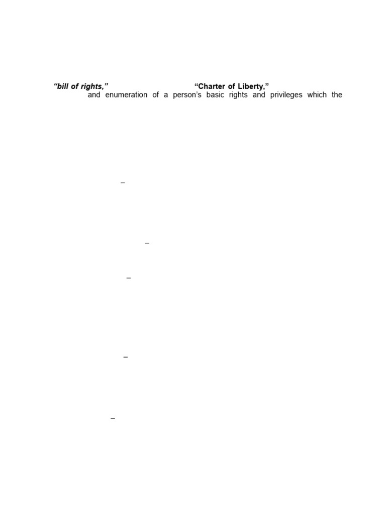 Understanding the Bill of Rights | PDF | Search And Seizure | Bail