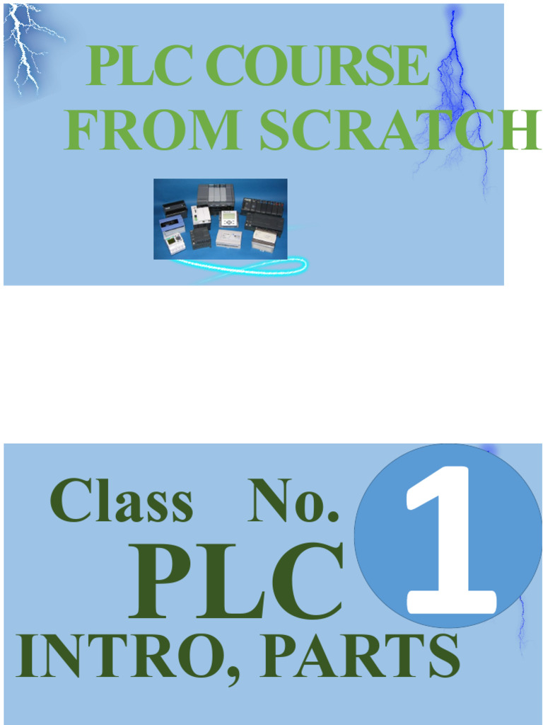PLC Programming Basics and Exercises | PDF | Programmable Logic ...