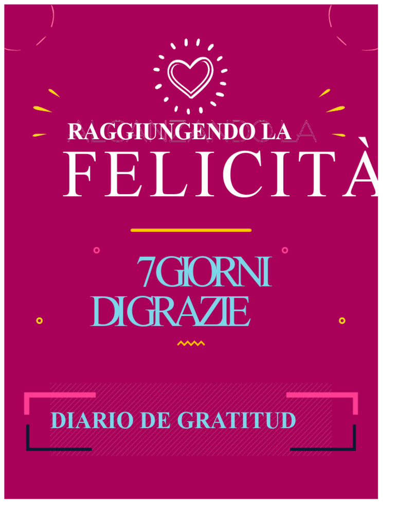 Diario Della Gratitudine | PDF