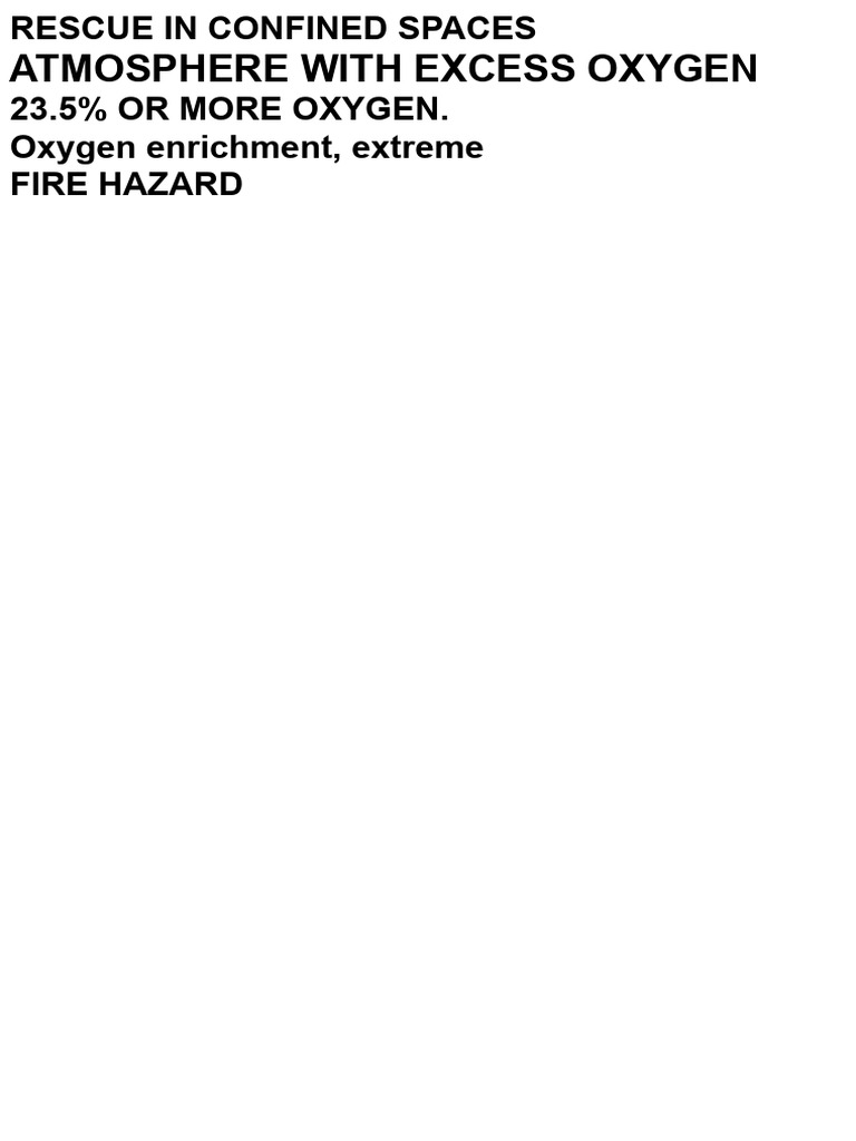 Confined Space Rescue Safety Guide | PDF