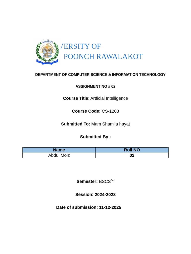 AI Assignment: Python Programming Tasks | PDF