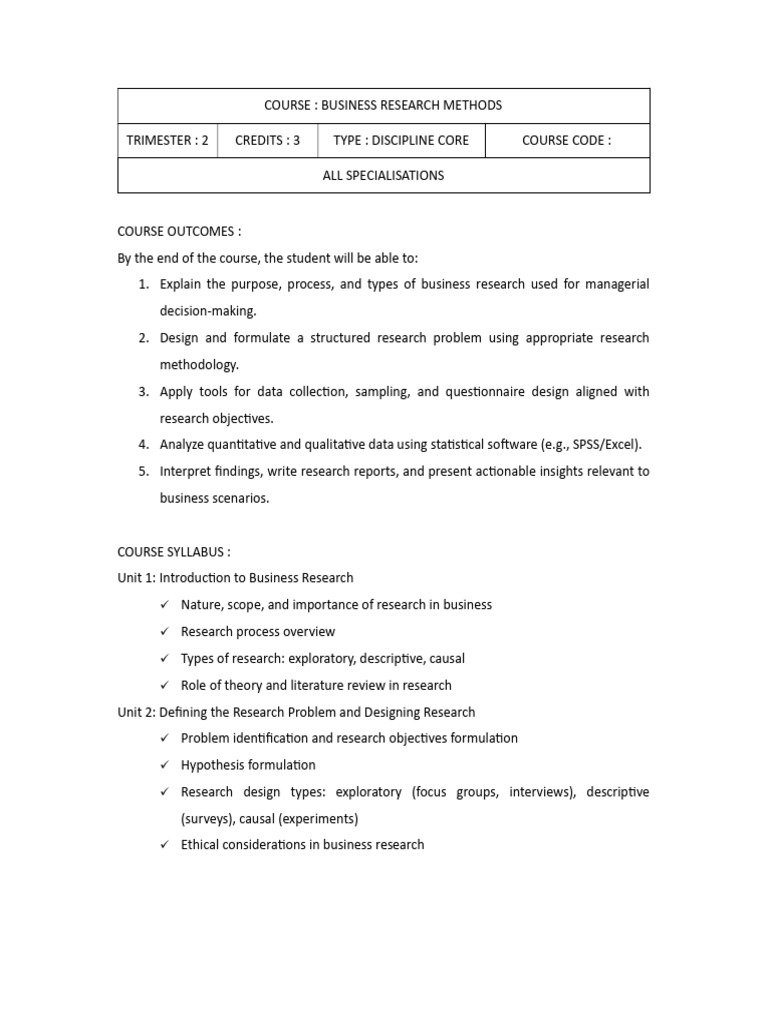 Mba Trimester II Syllabus | PDF | Strategic Management | Economics