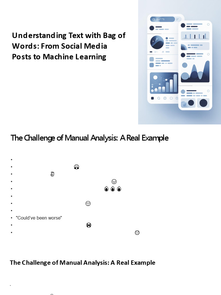 Bag of Words for Text Analysis | PDF | Human Communication | Cognitive ...