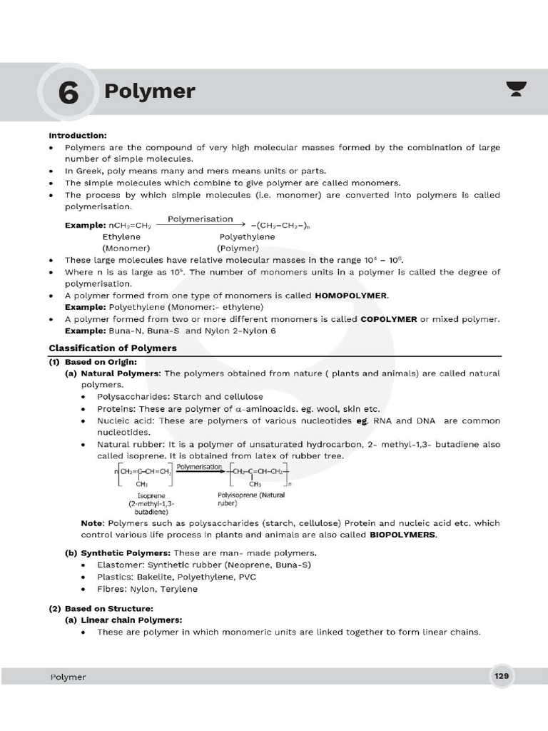 Polymer 1 | PDF
