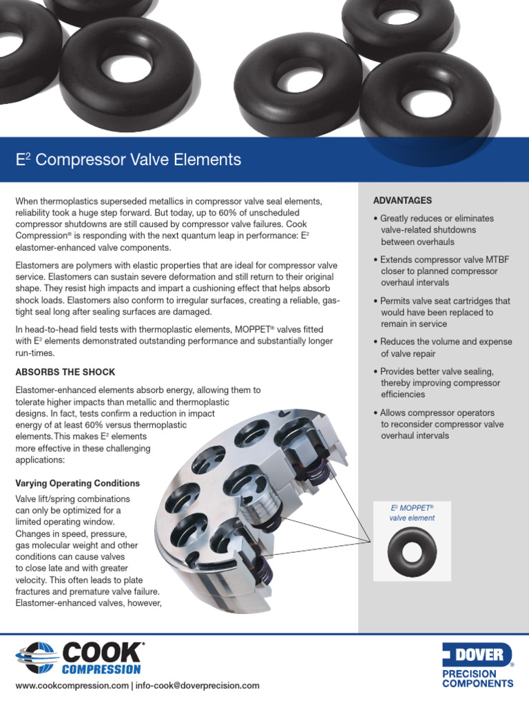 CCO 1E2MO ENUS Moppet Valve E2 Components | PDF | Valve | Leak