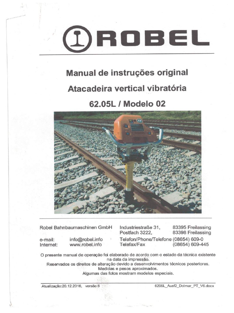 Manual Da Socadora Manual Robel-Compactado | PDF