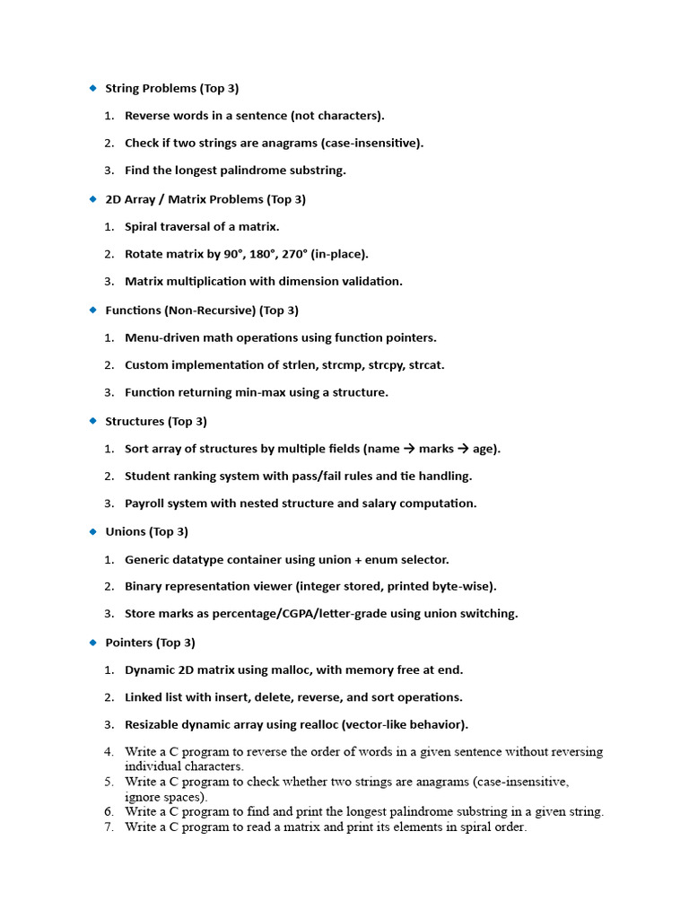 sample problem statements_a2 | PDF | Computer Program | Programming