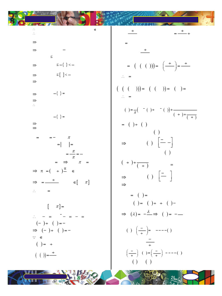 JEE Advanced Maths Functions Guide | PDF | Function (Mathematics ...