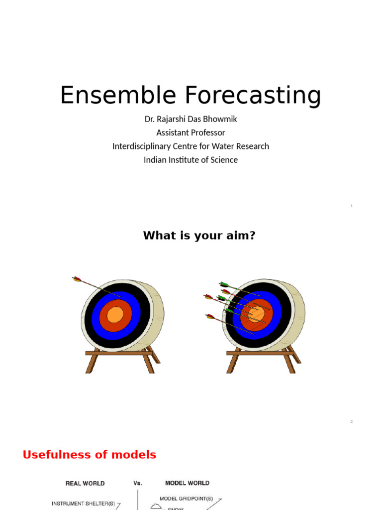 Ensemble Forecasting in Weather Prediction | PDF | Numerical Weather ...