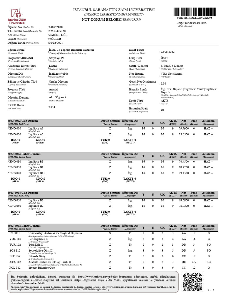 Transkript | PDF