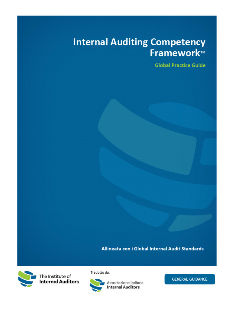 Internal Auditing Competency Framework 1764165322 | PDF