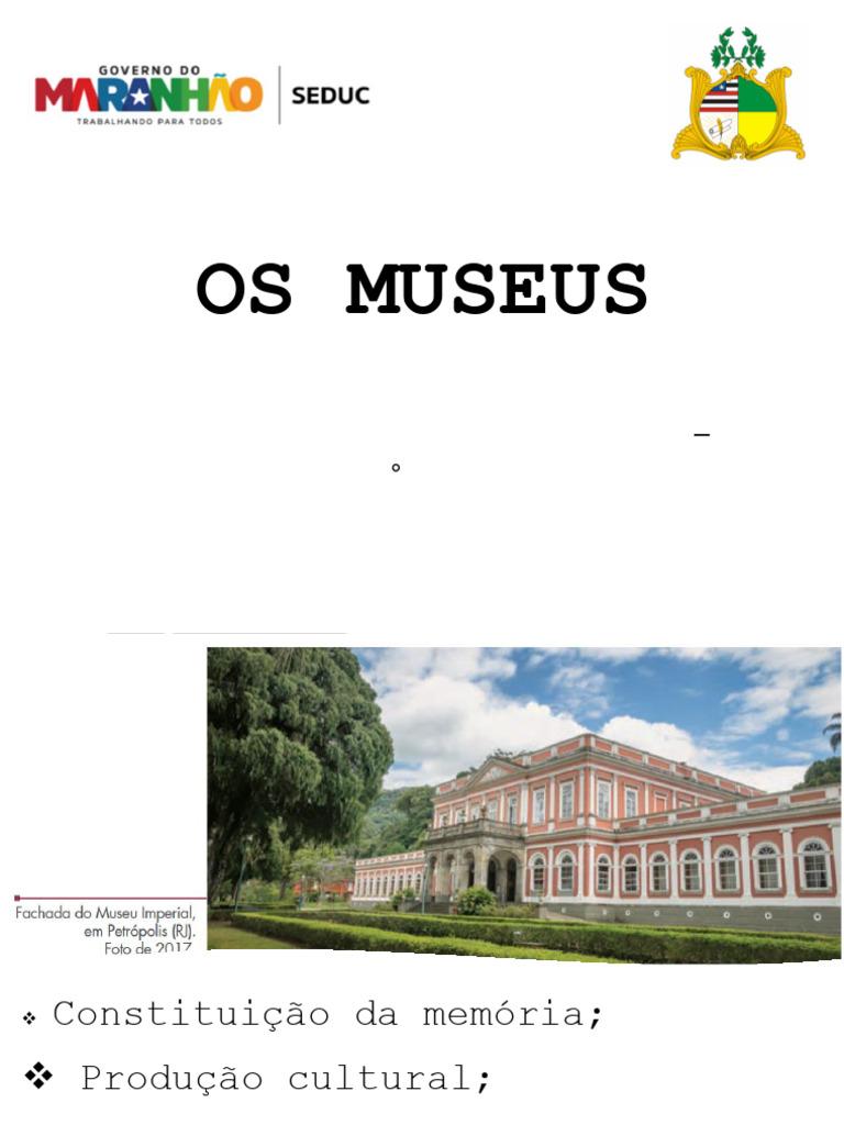 Importância e Tipos de Museus no Brasil | PDF | Museu