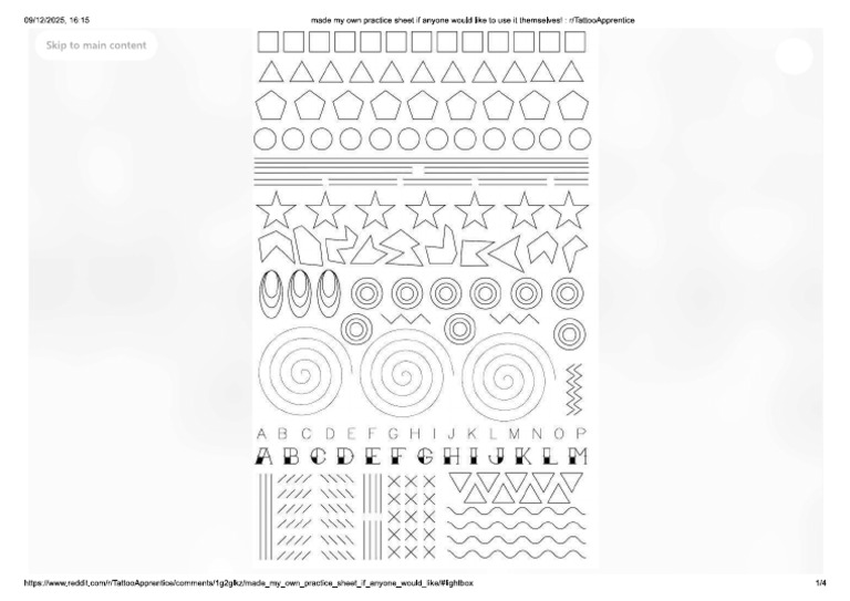 Tattoo Practice | PDF