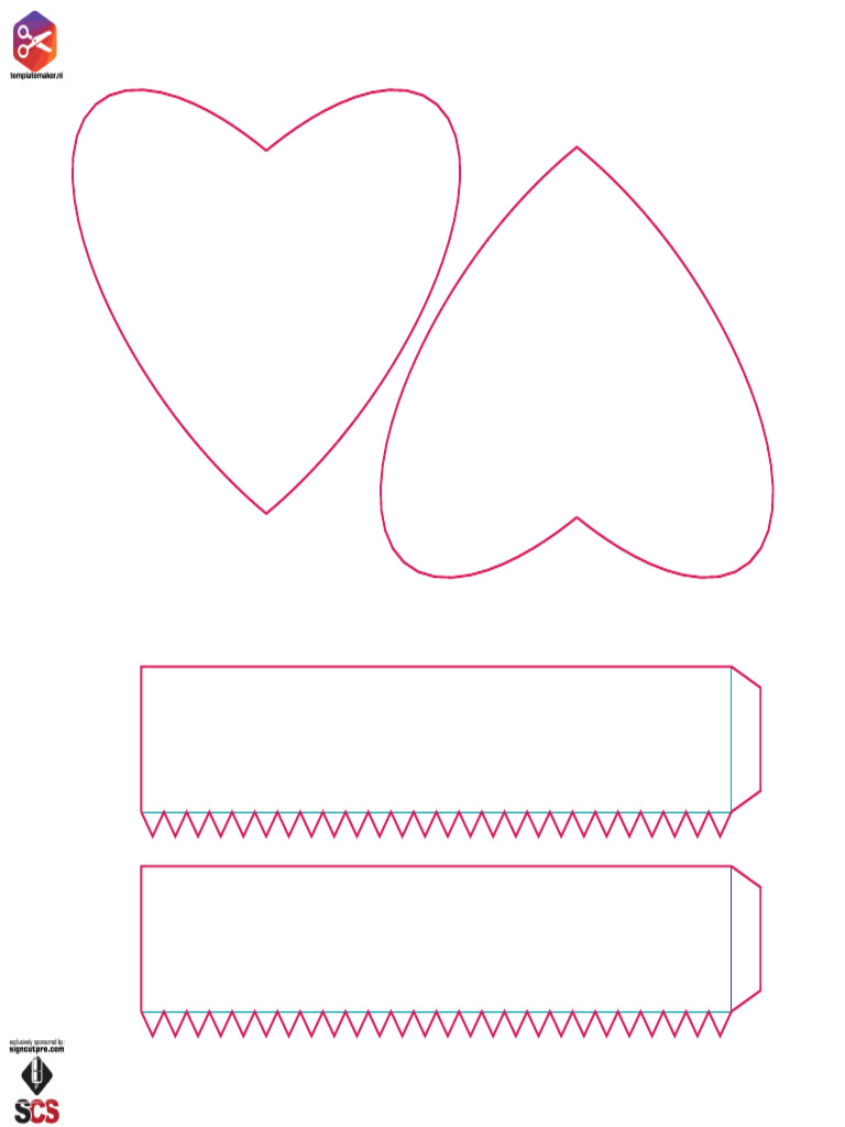 Heart-10x4 CM at 45 Deg and Shape 45 79p7s217 | PDF