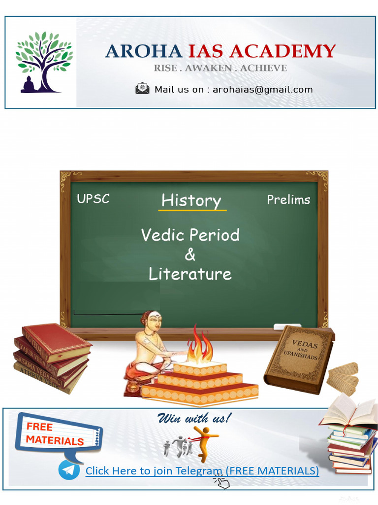 Vedic Period Overview for UPSC Prelims | PDF | Vedas | Sutra