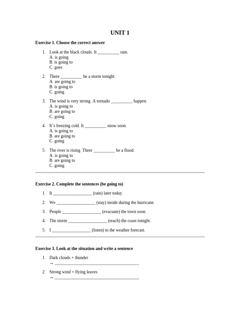 Unit 1 Extreme Weather Practice Test Primary | PDF | Storms | Rain