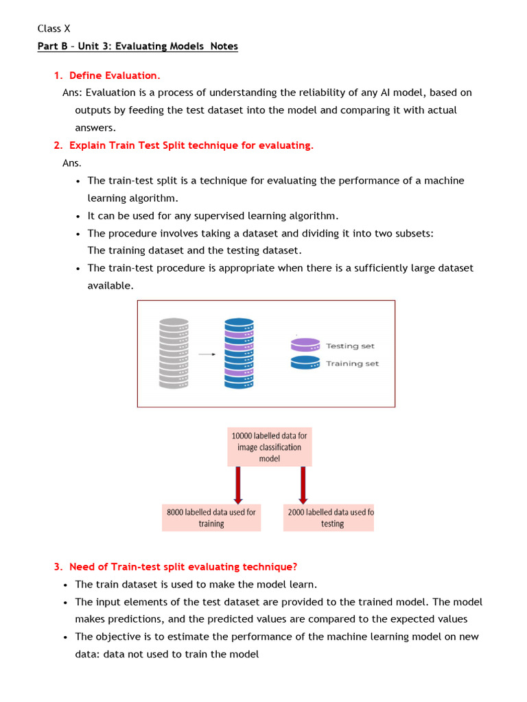 Evaluating AI Models: Techniques & Metrics | PDF | Accuracy And ...