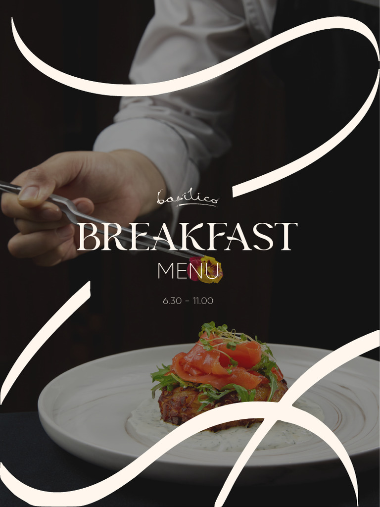 Basilico Restaurant Breakfast Menu 2025 | PDF
