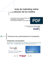 Marketing Online y Evolucion Medios