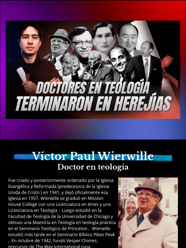Herejes y Sectarios Doctores en Teología | PDF | Teología | Familias ...