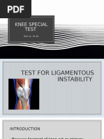 Manual Muscle Testing for Knee Joint | PDF | Anatomical Terms Of Motion ...