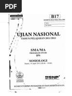 Naskah Soal Sosiologi